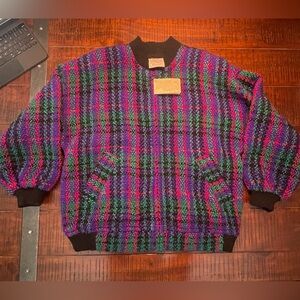 Rare! NWT & Vintage Boyne Valley Weavers Handmade Cardigan